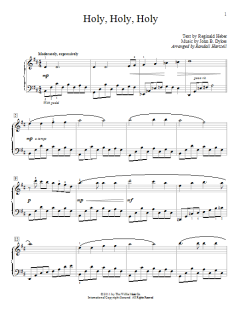 Holy, Holy, Holy von Reginald Heber (Download) 