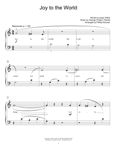 Joy To The World von Isaac Watts (Download) 