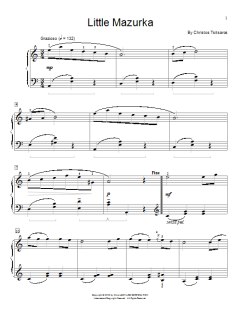 Little Mazurka von Christos Tsitsaros (Download) 