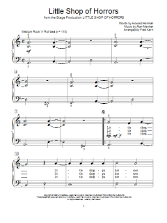Little Shop Of Horrors von Alan Menken (Download) 