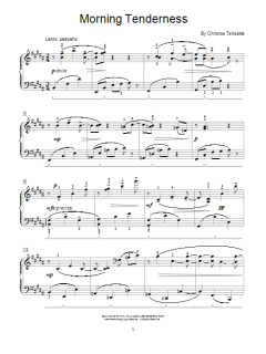 Morning Tenderness von Christos Tsitsaros (Download) 
