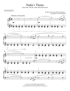 Nadia's Theme von Glenda Austin (Download) 