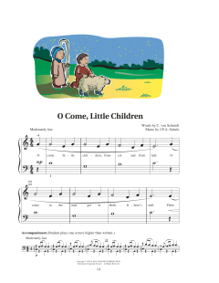 O Come, Little Children von J.P.A. Schulz (Download) 