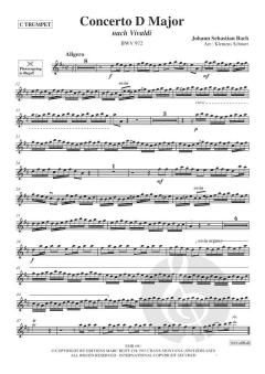 Concerto in D-Dur von Johann Sebastian Bach 