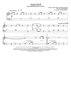 Satin Doll von Johnny Mercer (Download) 