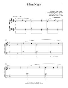 Silent Night von Joseph Franz Mohr (Download) 