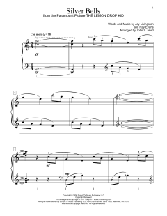 Silver Bells von Ray Evans (Download) 