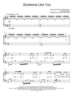 Someone Like You von Adele (Download) 
