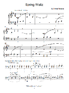 Spring Waltz von Christos Tsitsaros (Download) 
