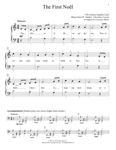 The First Noel von W. Sandys' Christmas Carols (Download) 