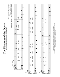 The Phantom Of The Opera von Mike Batt (Download) 