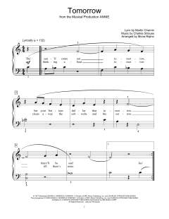 Tomorrow von Martin Charnin (Download) 