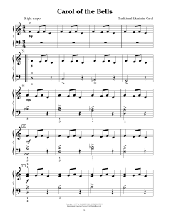 Ukrainian Bell Carol von Traditional (Download) 