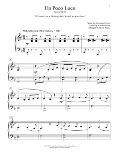 Un Poco Loco von Adrian Molina (Download) 