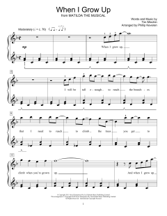 When I Grow Up von Tim Minchin (Download) 