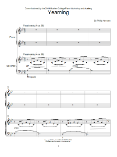 Yearning von Phillip Keveren (Download) 