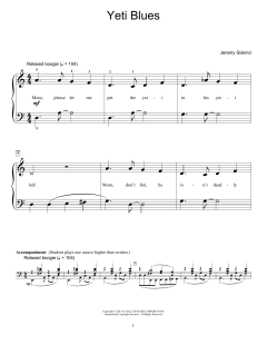Yeti Blues von Jeremy Siskind (Download) 