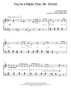 You're A Mean One, Mr. Grinch von Albert Hague (Download) 
