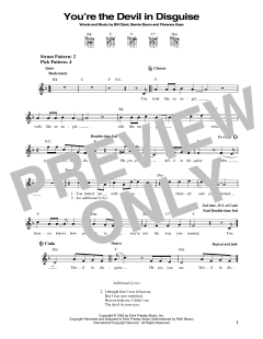 (You're The) Devil In Disguise von Elvis Presley (Download) 