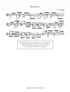 Agitato von Napoléon Coste (Download) 
