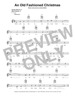 An Old Fashioned Christmas von Johnny Marks (Download) 