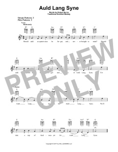 Auld Lang Syne von Robert Burns (Download) 