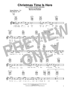 Christmas Time Is Here von Lee Mendelson (Download) 
