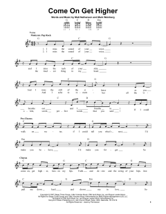 Come On Get Higher von Matt Nathanson (Download) 