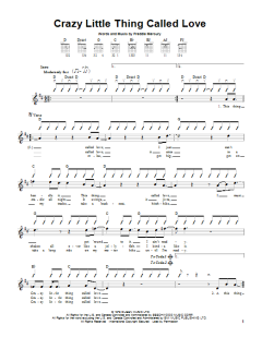 Crazy Little Thing Called Love von Queen (Download) 