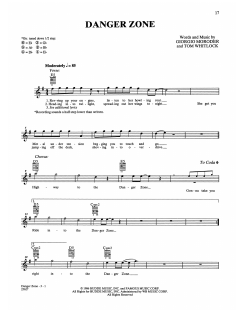 Danger Zone von Kenny Loggins (Download) 