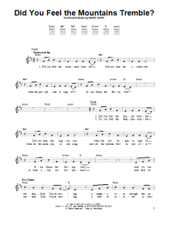 Did You Feel The Mountains Tremble? von Passion (Download) 