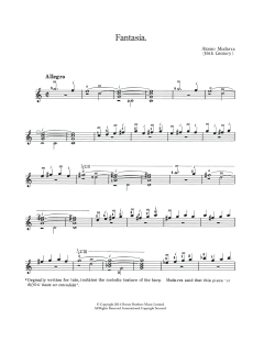 Fantasia von Alonso De Mudarra (Download) 