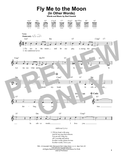 Fly Me To The Moon von Tony Bennett (Download) 