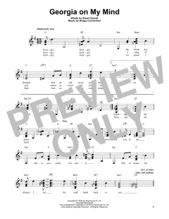 Georgia On My Mind von Ray Charles (Download) 