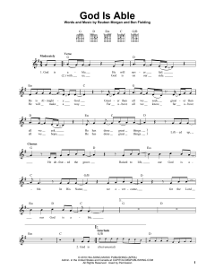 God Is Able von Reuben Morgan (Download) 