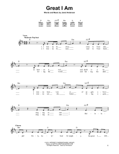 Great I Am von Jared Anderson (Download) 