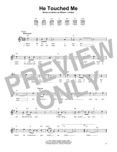 He Touched Me von Gaither Vocal Band (Download) 