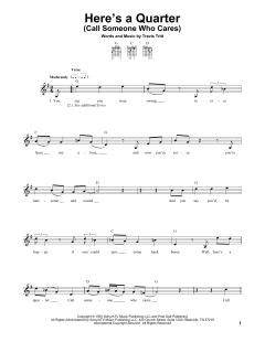 Here's A Quarter von Travis Tritt (Download) 