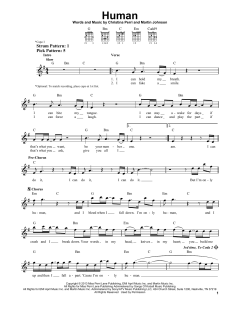 Human von Christina Perri (Download) 