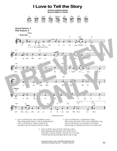 I Love To Tell The Story von William G. Fischer (Download) 