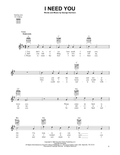 I Need You von The Beatles (Download) 