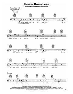 I Never Knew Love von Doug Stone (Download) 