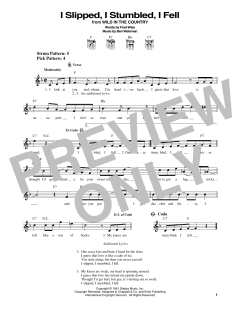 I Slipped, I Stumbled, I Fell von Elvis Presley (Download) 
