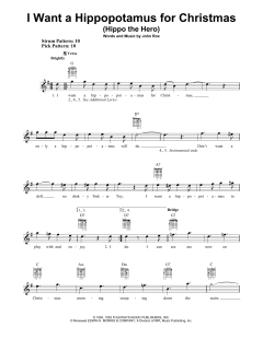 I Want A Hippopotamus For Christmas von John Rox (Download) 