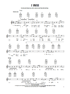 I Will von John Lennon (Download) 