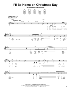 I'll Be Home On Christmas Day von Elvis Presley (Download) 