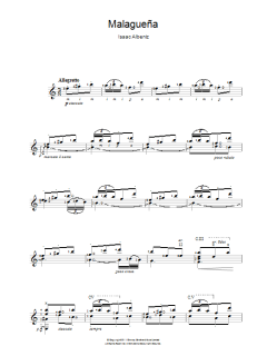 Malaguena von Isaac Albéniz (Download) 