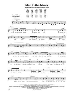 Man In The Mirror von Michael Jackson (Download) 