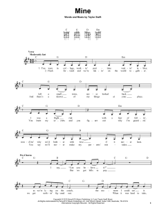 Mine von Taylor Swift (Download) 