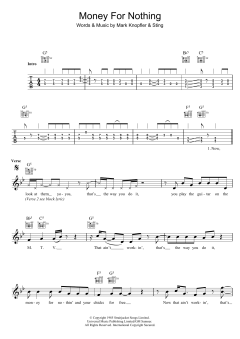 Money For Nothing von Dire Straits (Download) 